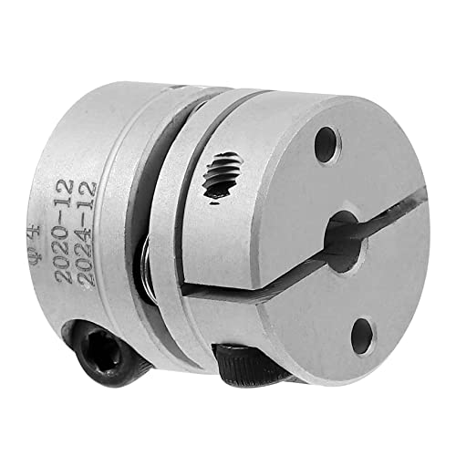 NAMOARLY Motor Shaft Coupler Connector Aluminum Alloy Joint for Clamp-Style Mount Absorption