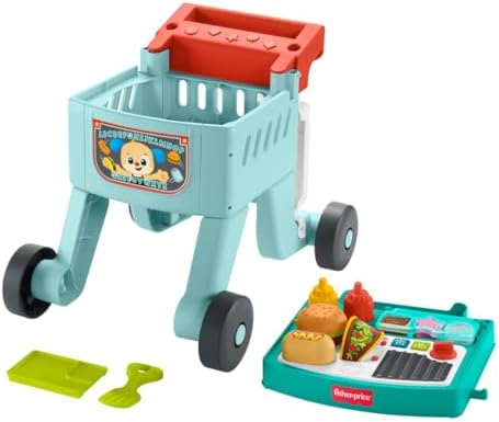 Fisher-Price Aprender e Brincar Andador para Bebês Carro de Snack...