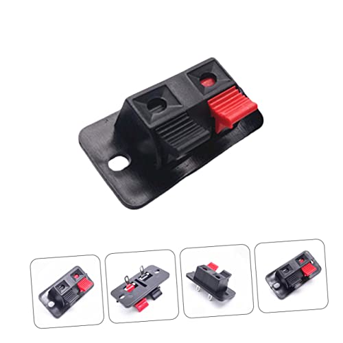 SHOWERORO 30 peças 2 2 clipes de alto-falante Jst dispositivos conectores terminais de alto-falante