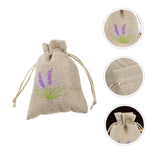 5 bolsas sachet vacías con cordón fragancia lavanda miniatura 7