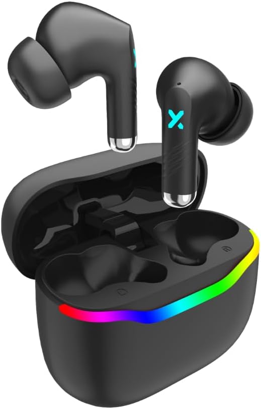 RadioShack Wireless Gaming Earbuds with Noise Cancellation 3304452 (Black)