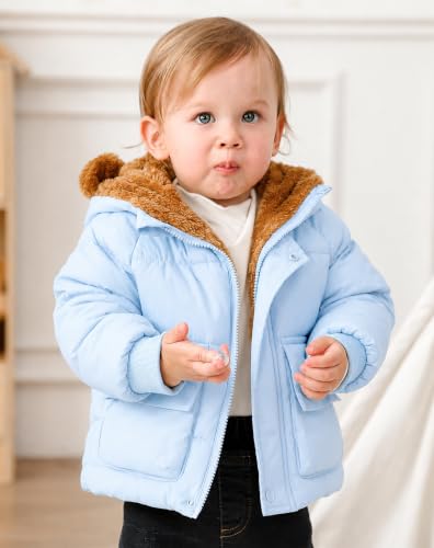 Image of BFUSTYLE Baby Coat 6M-5T Winter Clothes Toddler Boy Girl Jacket with Hood