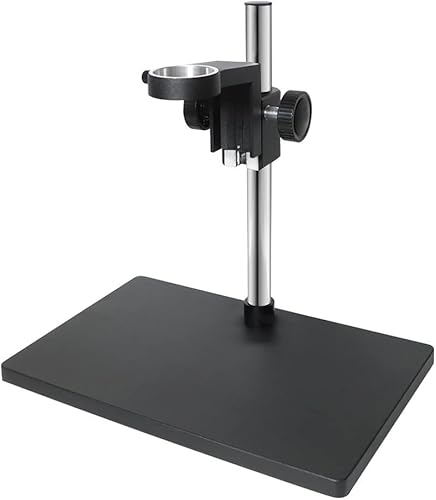 USEEV Microscope Adapter Microscope Adjustable Stand Holder Bracket Rod Bar Pillar Dual Arm Table for Binocular Trinocular Stereo Microscopio Camera