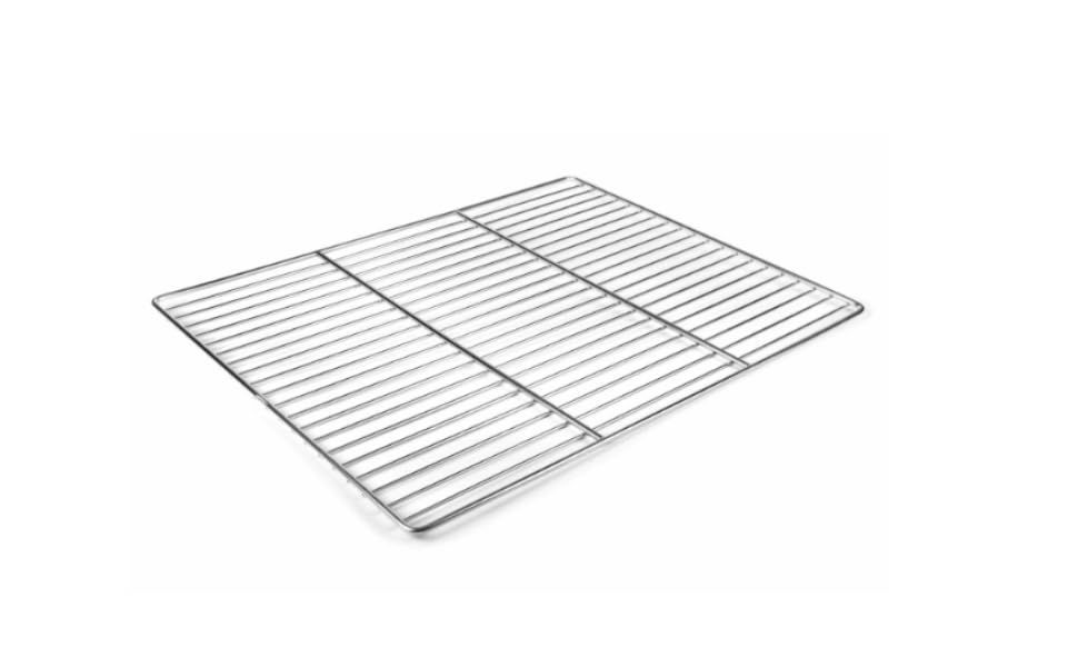 MBH - Parrilla gastronorm industrial 650 x 530 mm de acero inoxidable para hostelería