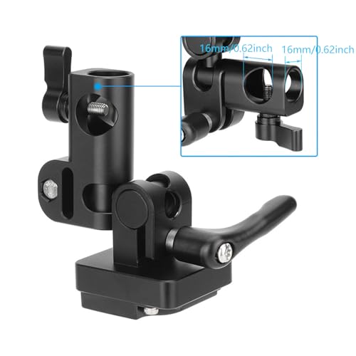 Image of Quick Release V Mount for C Clamp Adapter High Strength for Photography and Video Equipment
