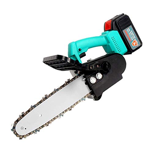 DSDD Kettensäge Mini-Akku-Kettensäge, 13 Zoll 4000 mAh Kleine elektrische Gartensäge für Zuhause mit bürstenlosem Motor…