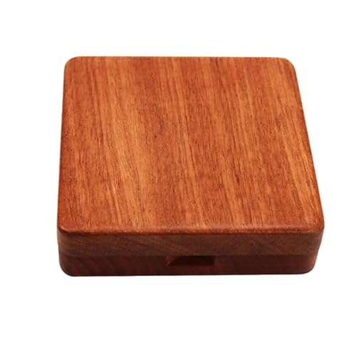 Colaxi Clarinet Reeds Box Carrying Case Instrument Accessories Wear Resistant Wooden Reeds Case for Home Travel Outdoor Concert