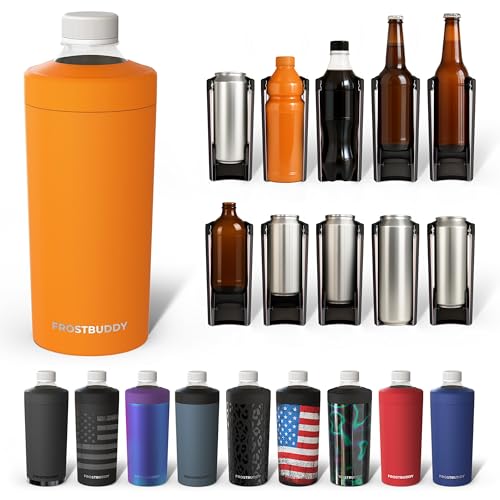 Image of Frost Buddy Universal Buddy XL Can Cooler Fits 12-ounce, 16-ounce, 20-ounce, and 24-ounce Cans and Bottles - Keep Your Drinks Refreshingly Chilled for over 12 hours (Rocky Top)
