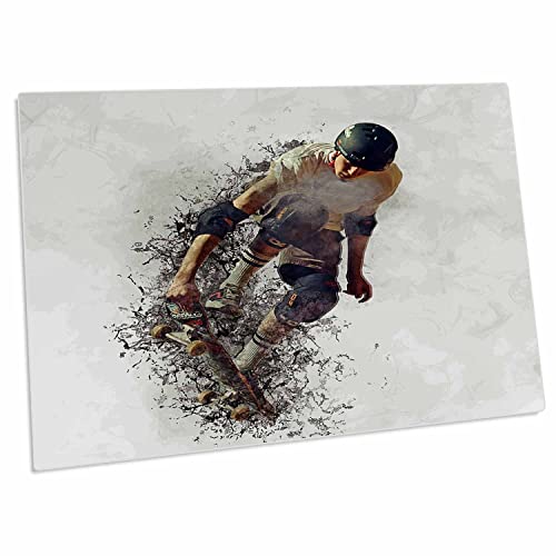 Large desk pad 23 in x 16 in con base antideslizante miniatura 1