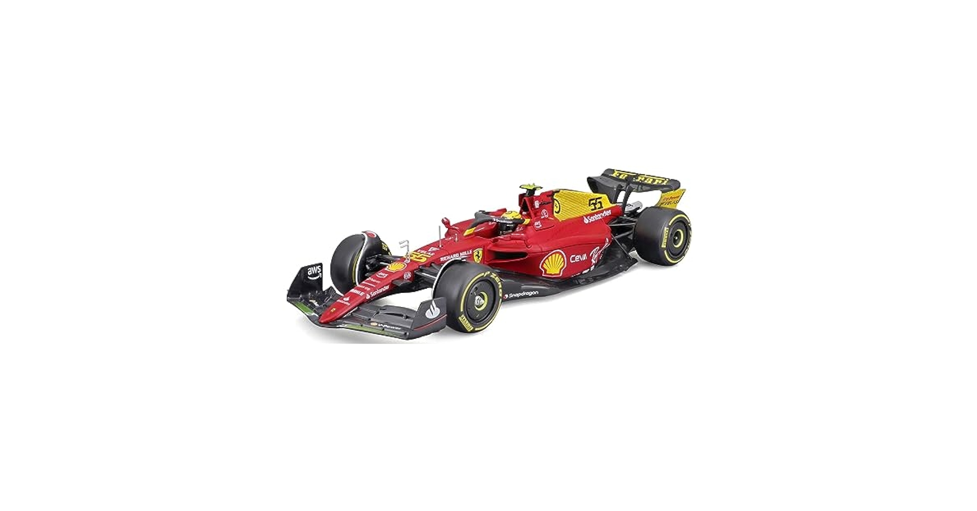 Amazon.com: Bburago 1:24 Scale Diecast Model Grand Prix Car