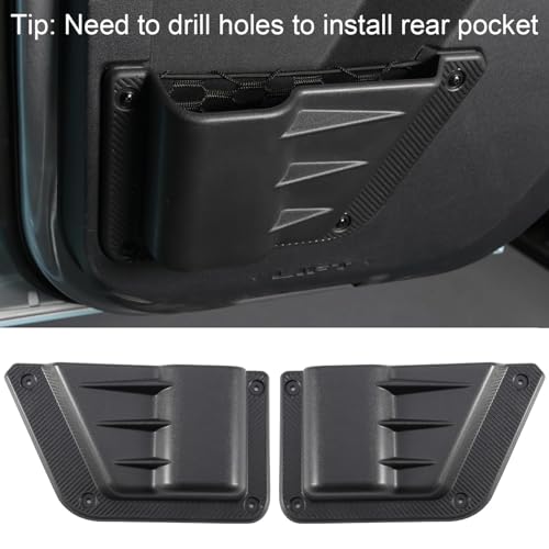 Portavasos con bolsillo para puerta Ford Bronco 4 puertas 2021-2026 miniatura 4