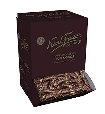 Fazer Karl Fazer 70% Dark Chocolate 2 Boxes of 3kg