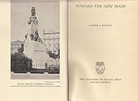 Toward the new Spain B0008601VO Book Cover