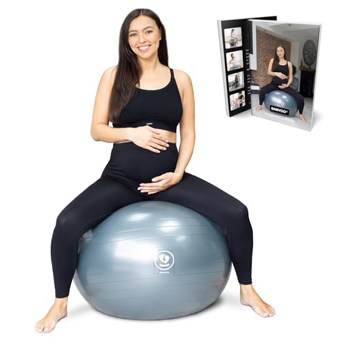 BABYGO® Gymnastikball Schwangerschaft Sitzball Büro Schwanger Yoga...