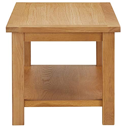 Table basse chêne massif au design moderne et finitions premium