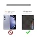 Galaxy Z Fold 5 S Pen Fold Edition for Samsung Galaxy Z Fold 5 5G S Pen Galaxy Slim S Pen 5 Fold Edition Stylus EJ-PF946BBEGWW with Adaptors + 3 Free Nibs