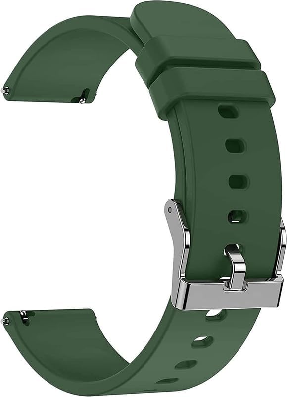 ZELFO Smart Watch Strap Compatible with Fire Boltt Ninja 2 Max Bsw022 Smart Watch - Silicon Strap