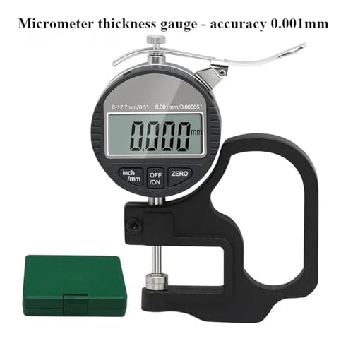 Medidor digital de espesor 0-12.7mm con pantalla LCD miniatura 2