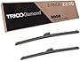 TRICO Diamond 22 Inch & 20 inch pack of 2 High Performance Automotive Replacement Windshield Wiper Blades For My Car (25-2220), Easy DIY Install & Superior Road Visibility