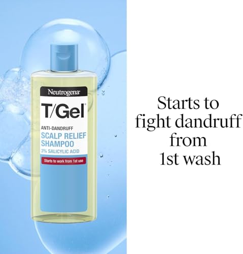 Image of Neutrogena T /Gel Anti-Dandruff scalp Relief Shampoo 250ml