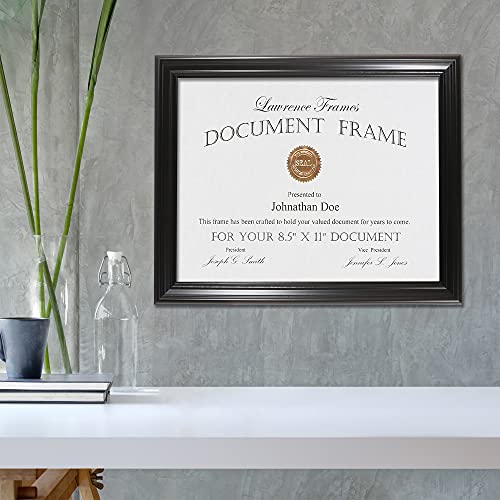 Image of Lawrence Frames Sutter Home Frame, 8.5x11, Black