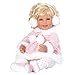 Adora Baby Doll - ToddlerTime Winter Wonder, 20 inches, Weighted Body, Light Blonde Hair/Blue Eyes