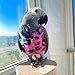 CXYYXF Bird Cloth Christmas Party Birthday Costume for Parrot Halloween Pet Birds Clothes Birds Cosplay Outfit Jacket (Pink,Sulphur-Crested Cockatoo)