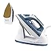 Produktbild steam iron, Dampfbügeleisen, Bügeleisen Mit Kabel & Kabellos 2200W 360ml Wassertank, Keramik-Bügelsohle, Selbstreinigungs- & Sprühwasserfunktion, Antikalk, Tropfstopp Dampfbügeleisen