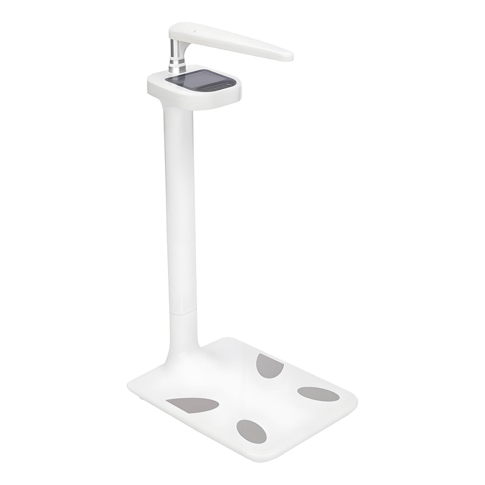Báscula ultrasónica Multifuncional para Altura y Peso, con función de Voz, medición de Grasa Corporal, Peso, Altura, obesidad e IMC. Ideal para hogares, escuelas, Clubes y gimnasios.