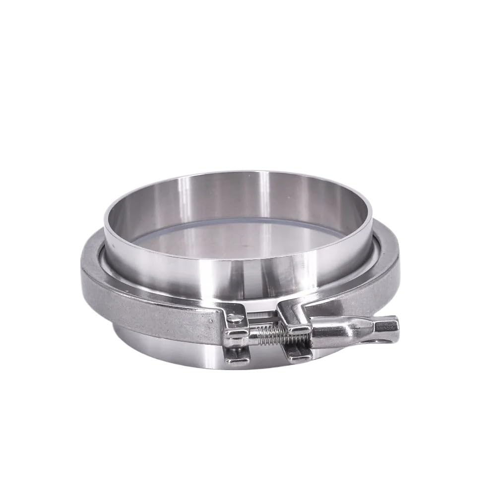 14" Tri-Clamp x 356 mm Rohr-AD x K380 mm Edelstahl Sanitär 2 Stück SS304 Schweißhülsen + 1 Stück SS304 Klemme + 1 Stück Dichtung