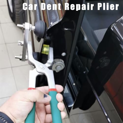 Image of Paintless Dent Repair Kit Fender Edge Plier Heavy Duty Car Door Panel Dent Puller Fix Tool Metal Crimp Vise Auto Fender Panel Leaf Edge Pliers Repair Tools
