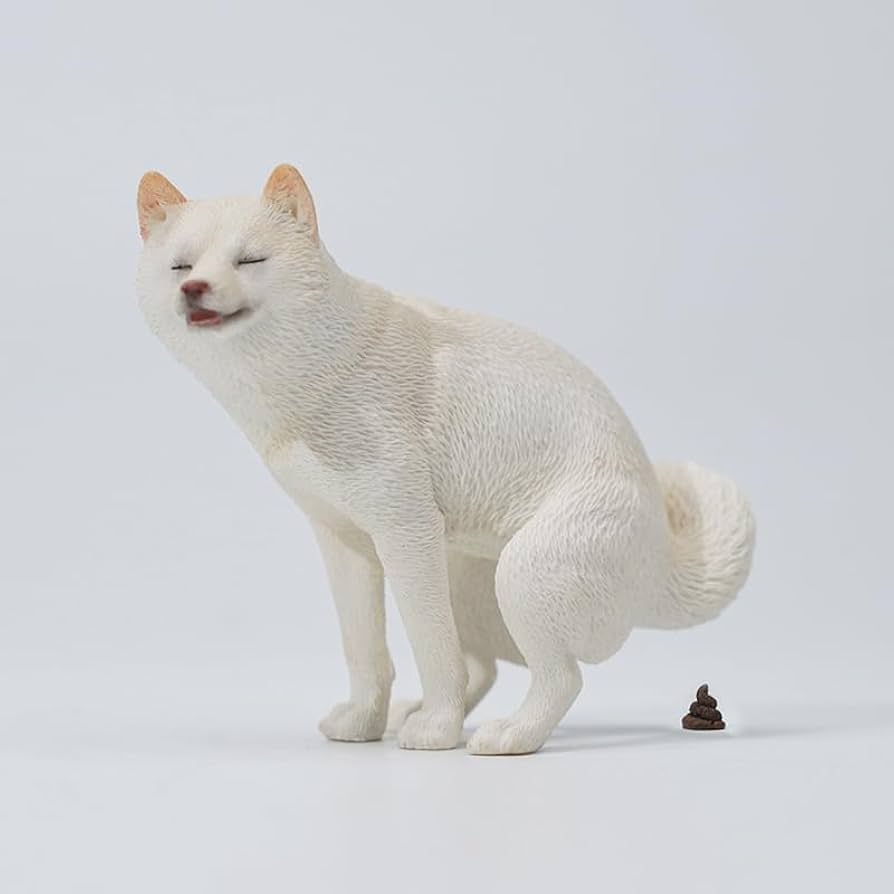 柴イヌ JXK 053 1/6 柴犬ウンコする姿 JXK Studio出品