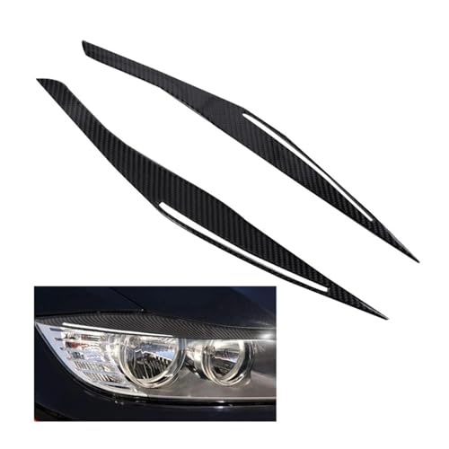 Sourcils de phare carbone E90 E91 pose facile sans outils 2006-2011 - 5