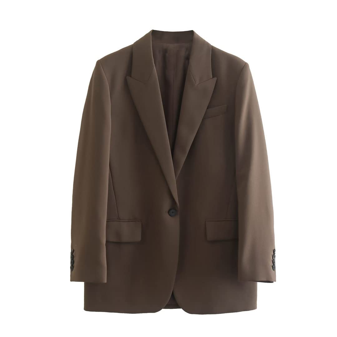 Traje de mujer para otoño e invierno con cremallera, pantalones largos básicos para exteriores, Chaqueta., S
