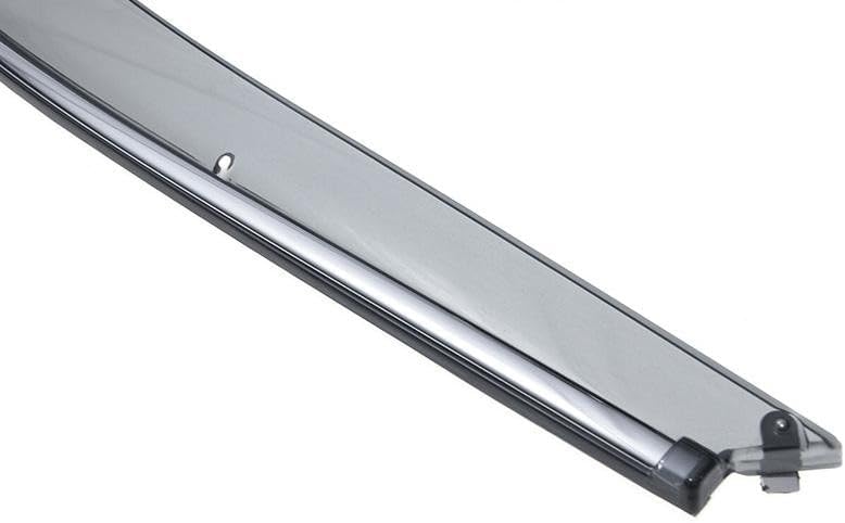 WellVisors Window Visors Wind Deflectors Compatible with Volkswagen VW 2012-2019 Passat Sedan with Chrome Trim Rain Guards 3-847VW013