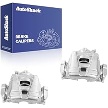 AutoShack Front Brake Calipers for Volkswagen & Audi, Passat 2012-2020 Tiguan 2009-2017 Q3 2015-2018 Q3 Quattro 2015-2018, FWD AWD L4 1.8L 2.0L L5 2.5L V6 3.6L, Left and Right, Pair