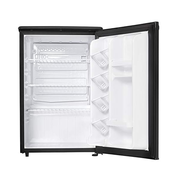 Danby DAR026A1BDD6 2.6 Cu.Ft. Mini Fridge, Compact Refrigerator for