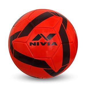 Nivia World Fest Country Colour (England)/Foamed PVC Stitched/32 Panel/Suitable for Grassy Ground/Recommended for Under…