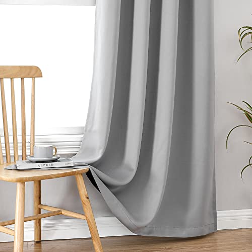 Chrisdowa D4G2PLGREY4263 100% Blackout Curtains thumb #5