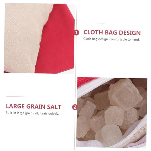 Coussin chauffant en sel pour libérer le cou du stress et de la fatigue