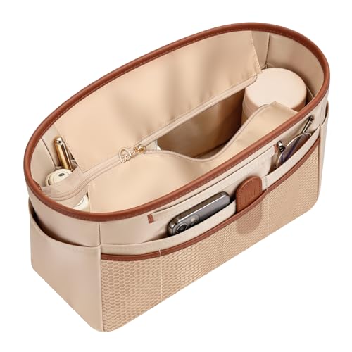 GIVLEFLY Purse Organizer Insert for Tote Bag, Medium Bag Organizer