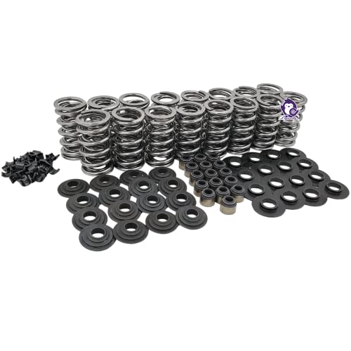 Brian Tooley Racing BTR LS .660\" Dual Valve Springs Platinum Kit with Retainers SK001 (Steel)