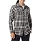Essentials Chemise En Flanelle à Manches Longues Homme - Coupe Standard Avec Poches Marron