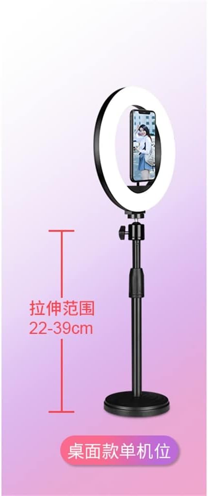 Mobile Phone Live Broadcast Bracket Fill Light Equipment a Full Set of Selfie Beauty Anchor Special Photo Artifact(D)