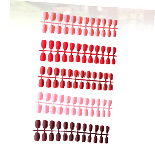 Healvian 360 Peças Unhas Postiças Foscas Unhas Falsas Francesas Unhas Falsas Cobertura Completa Mani