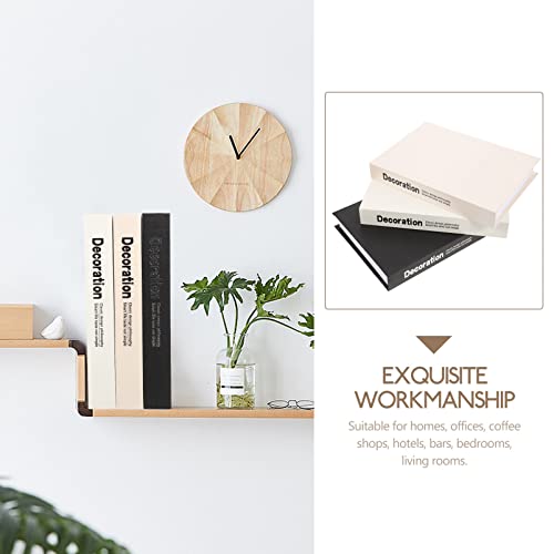 FOMIYES 3Pcs Libro Finto Decorativo Arredamento