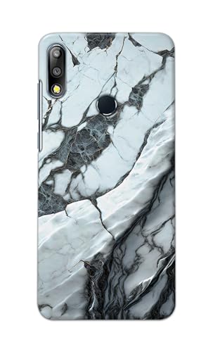 Image of Printed Hard Back Cover for Asus Zenfone Max Pro (M2) (6.26 inch) | Zenfone Max Pro M2 Back Cover (Marble Design -K1) -190724(DP)