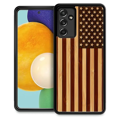 WANKBLC for Samsung Galaxy A14 5G Case, Shockproof Protective for Man Women Non-Slip for Samsung Galaxy A14 5G Vintage American USA Flag Crazy Pattern