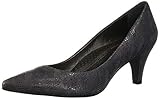 MARC JOSEPH NEW YORK Women's Leather Made in Brazil 2.25 Inch Heel Point Pump, Grey Glaze, 5.5