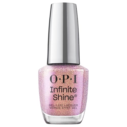 OPI Infinite Shine Nagellack – Pinkish Delight - Good Enough to Treat Collection – vorgehärtete Gel-Technologie ohne UV-Lampe – bis zu 11 Tage Halt – langanhaltender Nagellack – Rosa – 15 ml